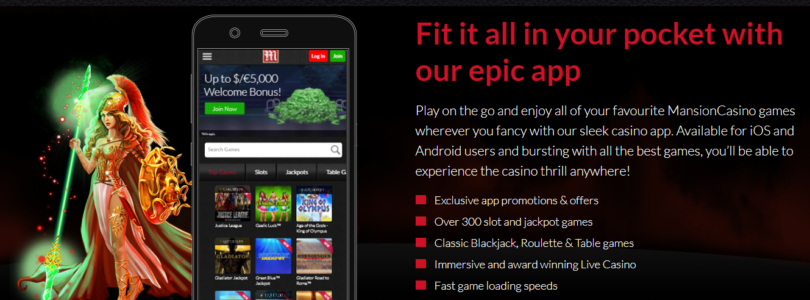 The Benefits of Mobile Gaming at Mansion Casino Online