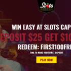 The different types of bonuses offered at Slots Capital Online Casino and how to claim them