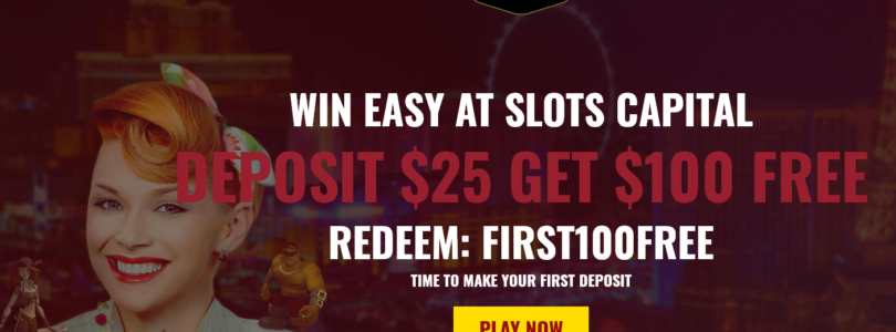 The different types of bonuses offered at Slots Capital Online Casino and how to claim them