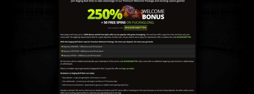 10 Tips for Winning Big at Raging Bull Casino Online