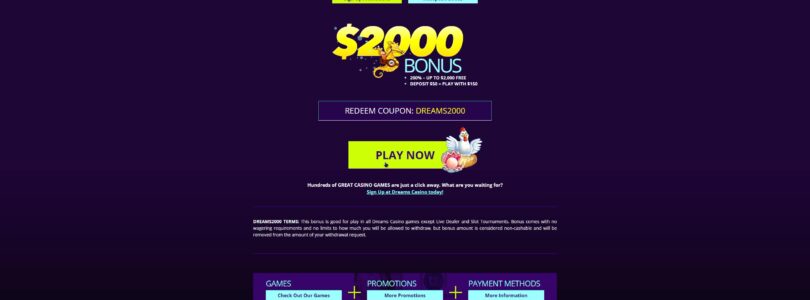 A Beginner’s Guide to Dreams Casino Online