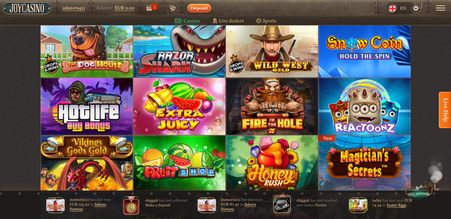 5 Reasons Why Joycasino Casino Online is the Best Option for Gamblers