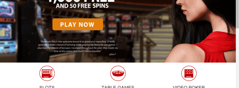How to Claim and Use Bonuses at Platinum Play Casino