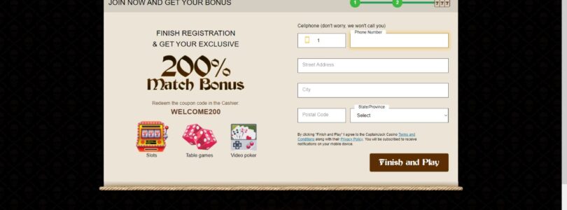 Exclusive Promotions and Bonuses at Captain Jack Casino Online