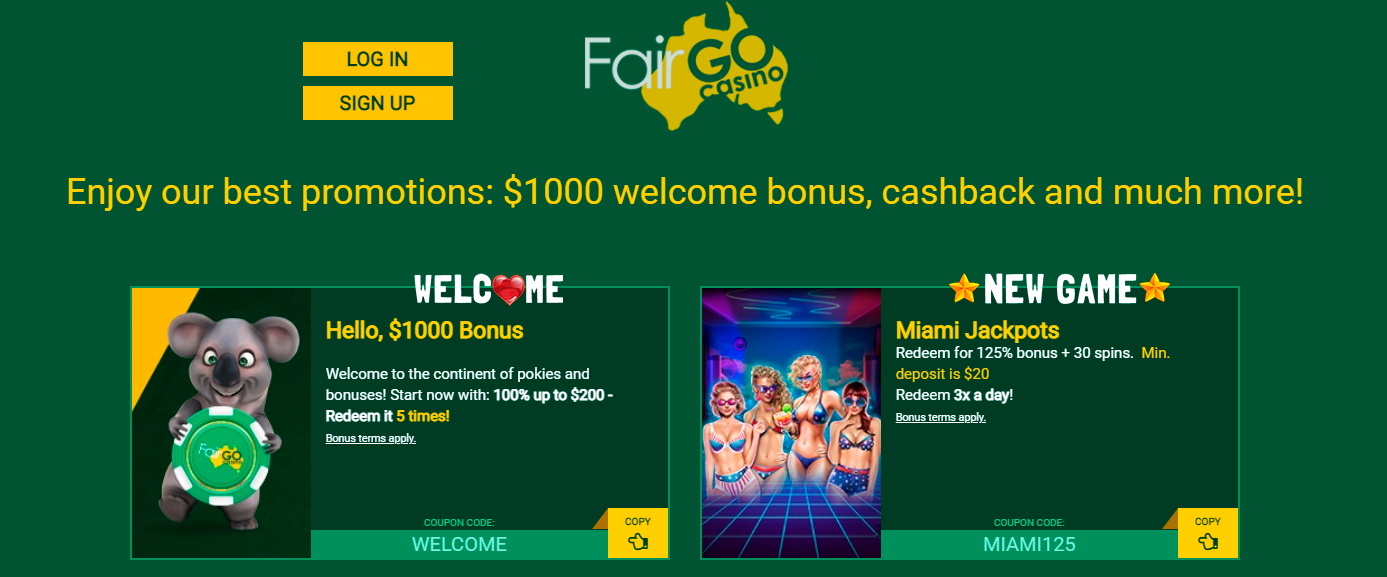 Exclusive Promotions and Bonuses You Can Enjoy at Fair Go Online Casino