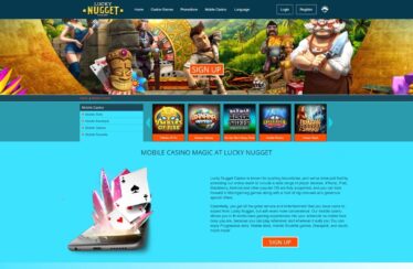 Lucky Nugget Casino Site Video Review