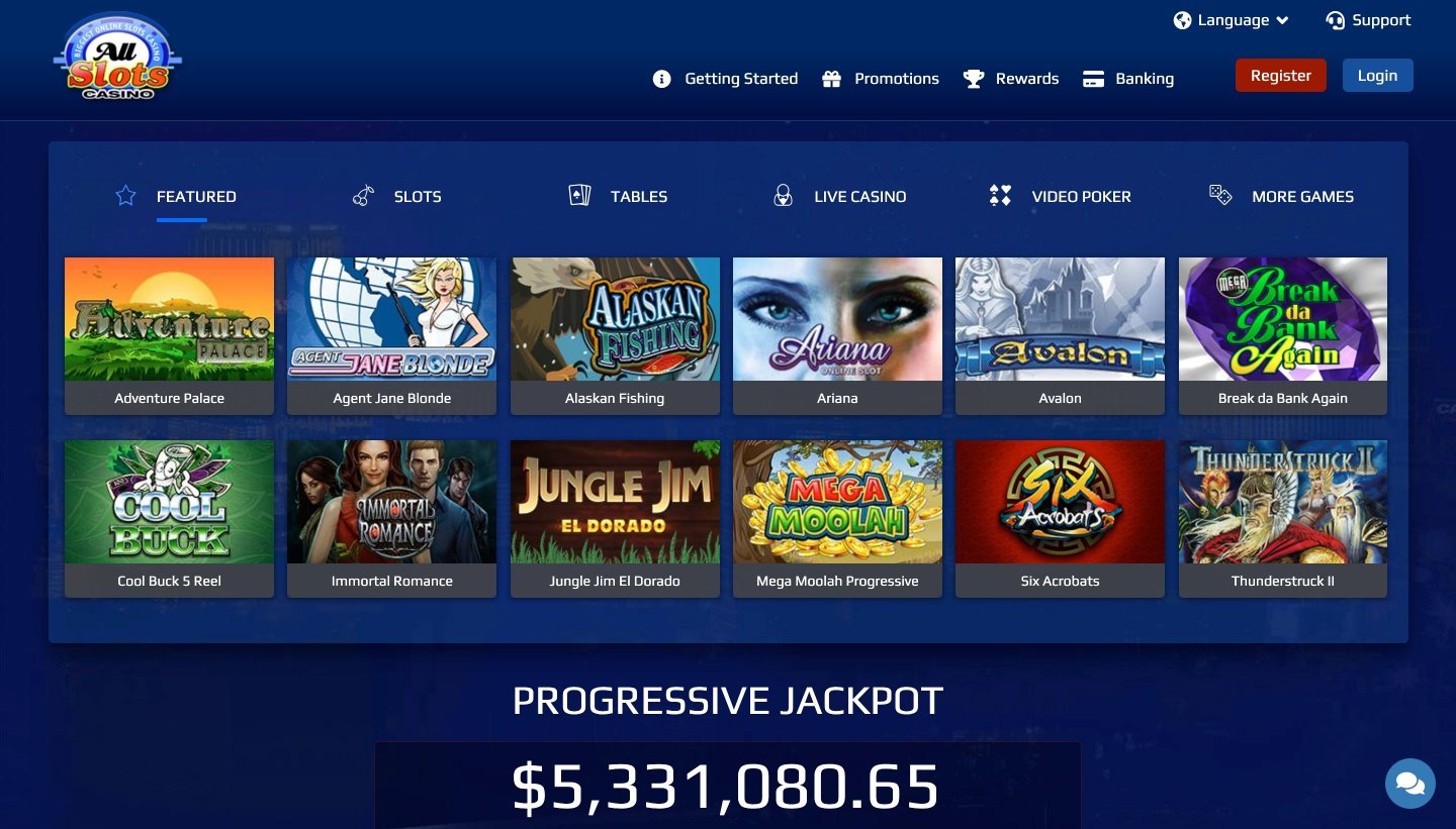 The Most Popular Progressive Jackpot Slots at All Slots Casino