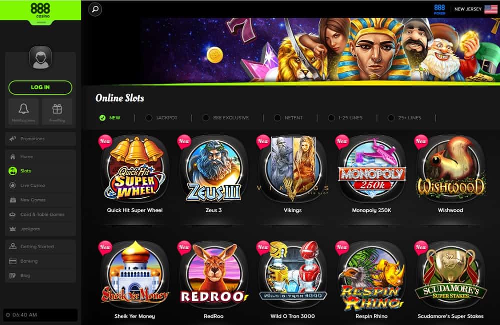 888 slots games