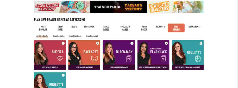 The Most Popular Table Games at Cafe Casino Online and Strategies to Win