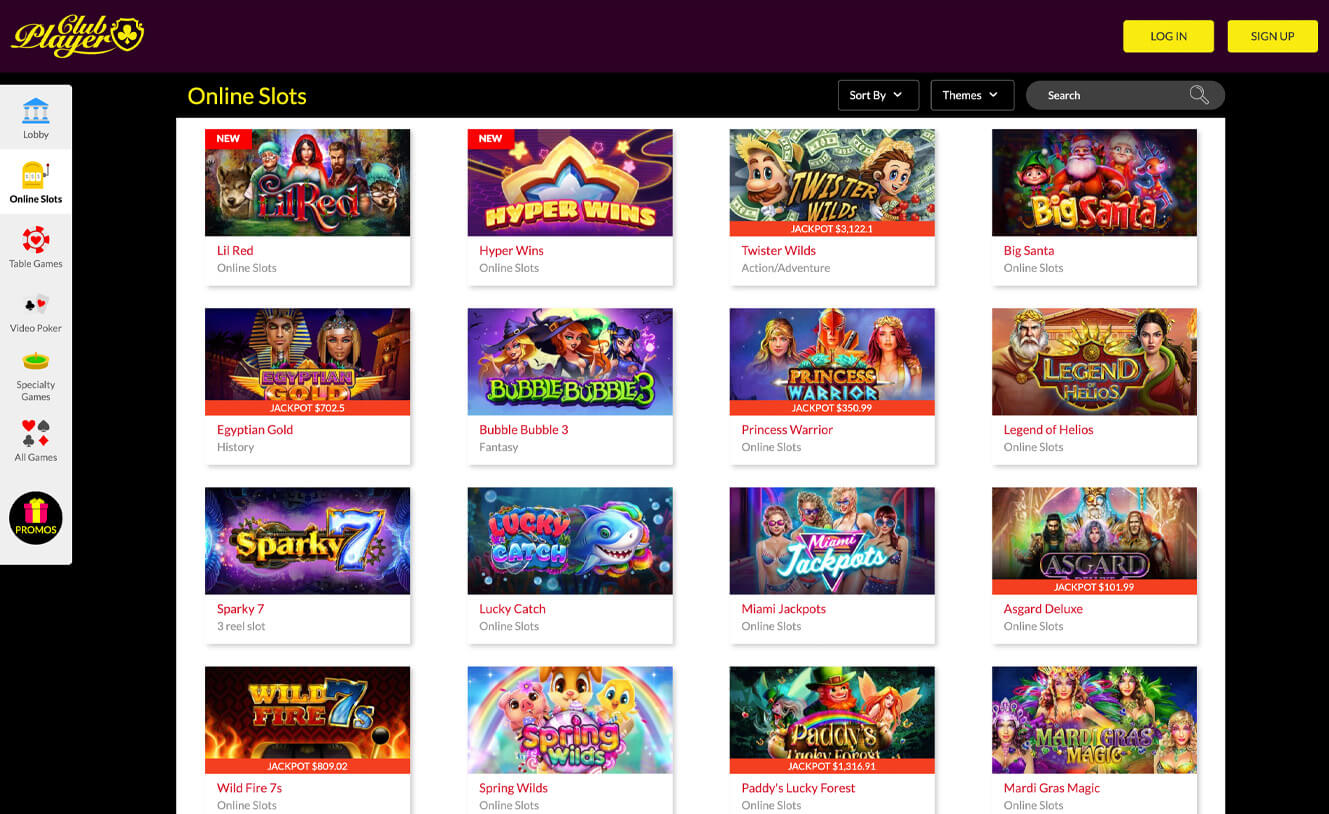 The Top 10 Slot Games at Club Player Casino