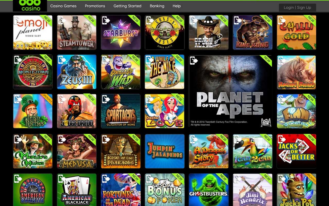 Top 10 Slot Games to Play at 888 Online Casino