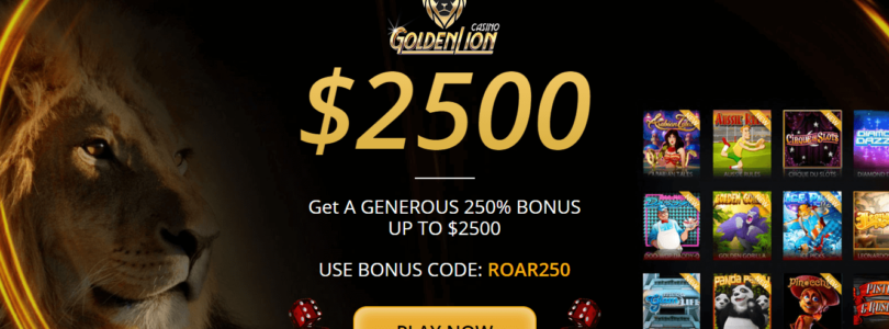 Top 10 Slot Games to Play at Golden Lion Casino Online