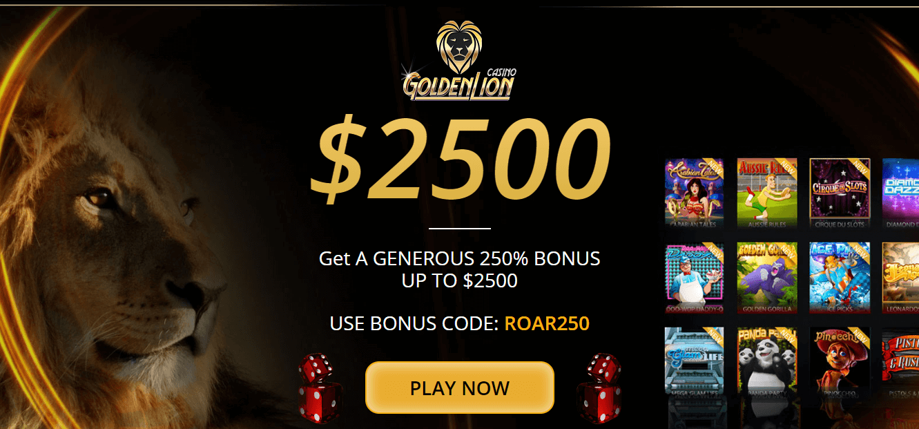 Top 10 Slot Games to Play at Golden Lion Casino Online