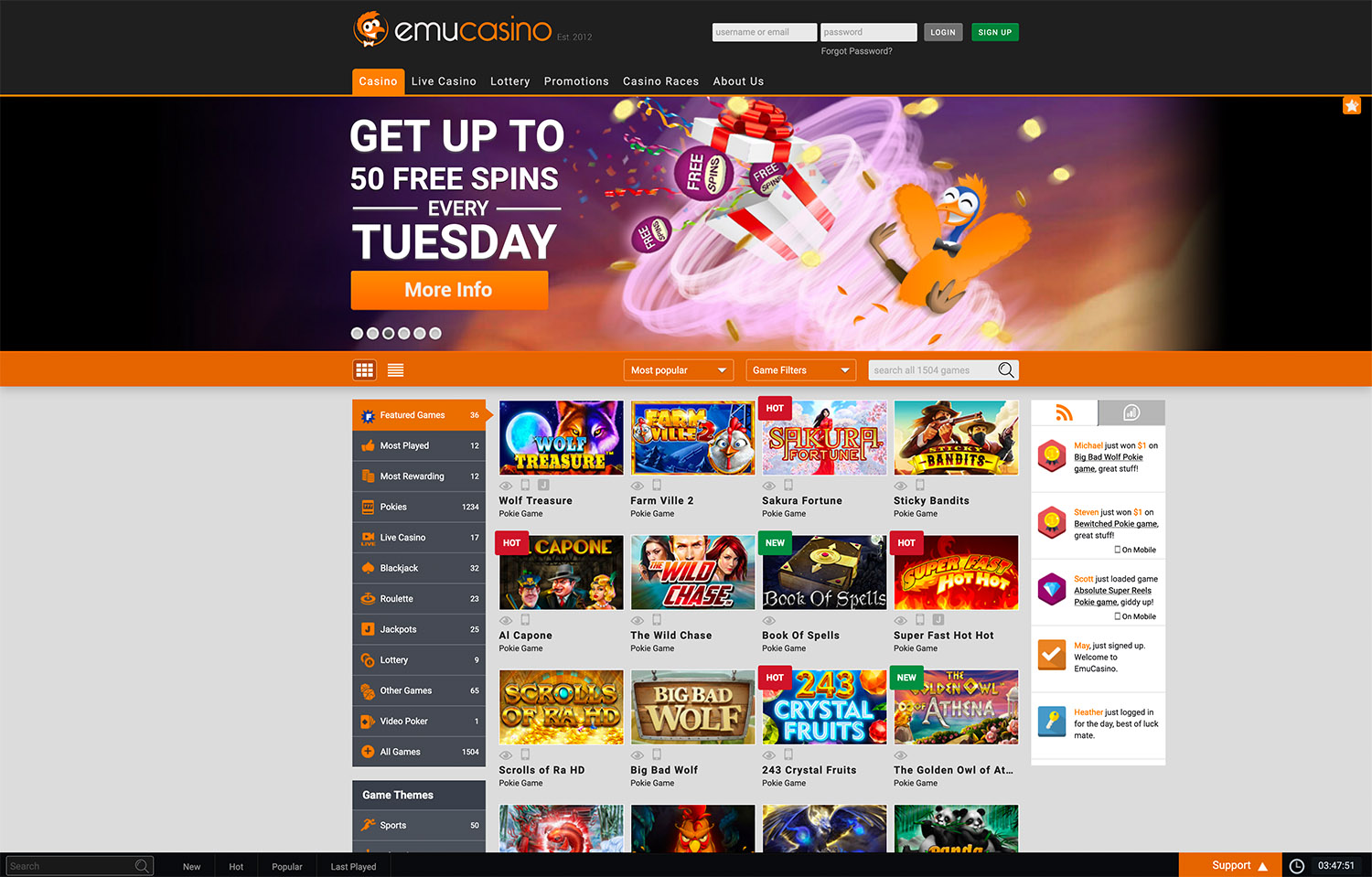 A Beginner's Guide to Playing Table Games at Emu Casino Online