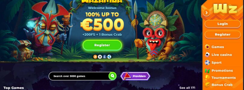 The Most Generous Bonuses at Wazamba Casino Online