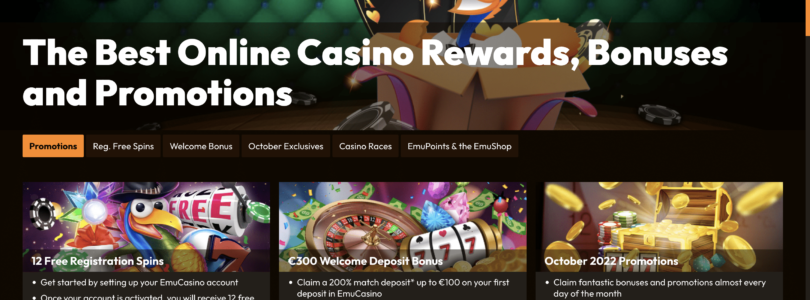 The Top 5 Slot Games to Play at Emu Casino Online