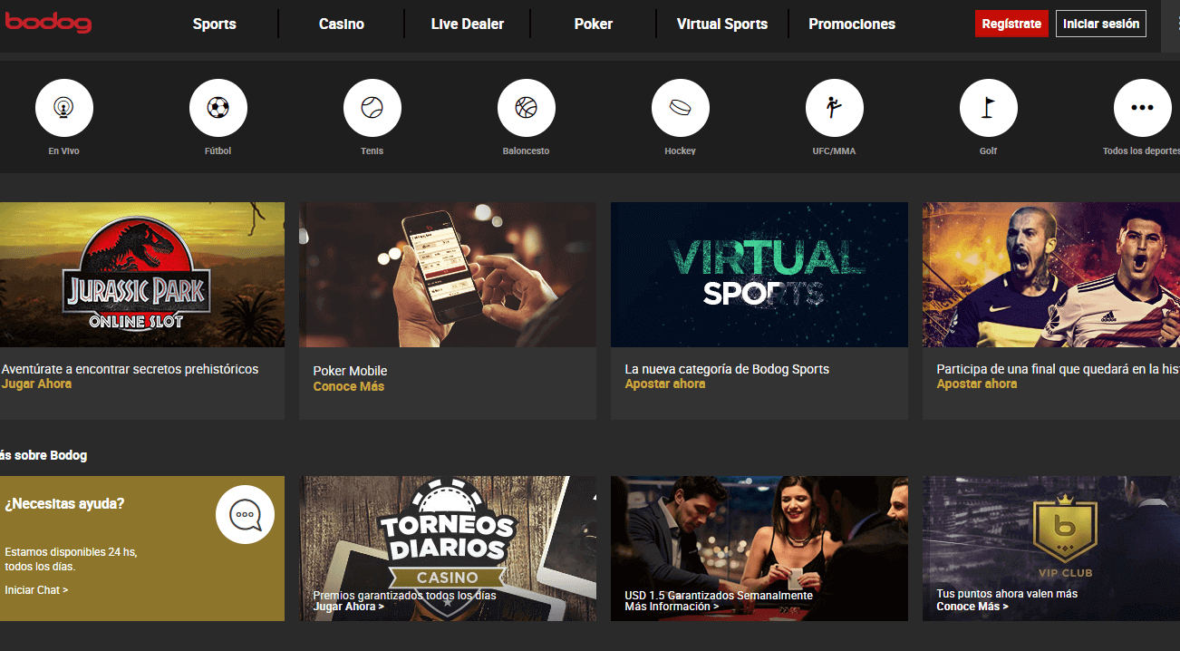 Bodog Casino Online's Unique Features and Offerings