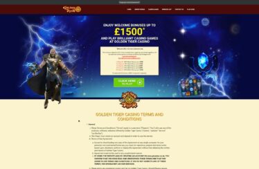 Golden Tiger Casino Online Site Video Review