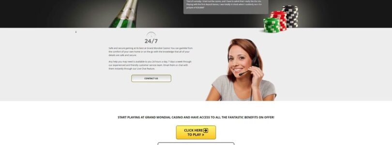 Grand Mondial Casino Online Site Video Review