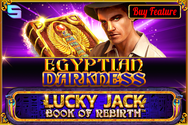 Lucky Jack Book of Rebirth Egyptian Darkness