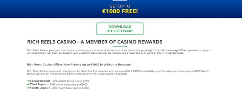 The Best Bonuses and Promotions Available at Rich Reels Casino Online