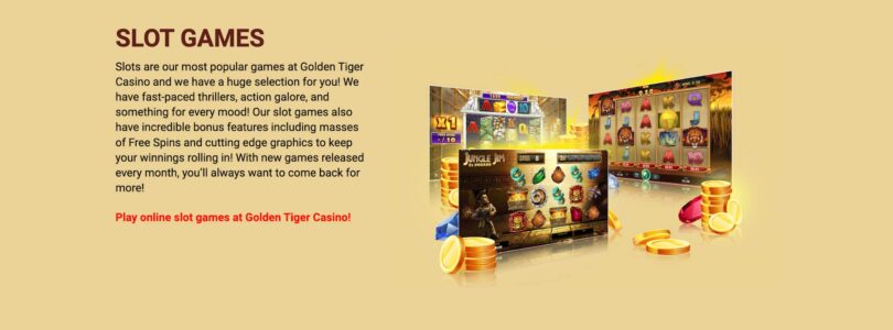Top 10 Slot Games to Play at Golden Tiger Casino Online