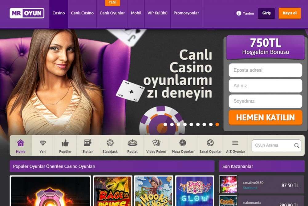 Exploring the Live Casino Options at Mr Oyun Casino Online