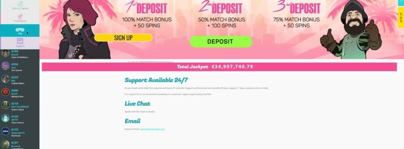Miami Dice Casino Site Video Review