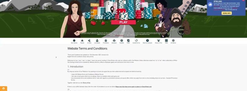 Spinland Casino Online Site Video Review