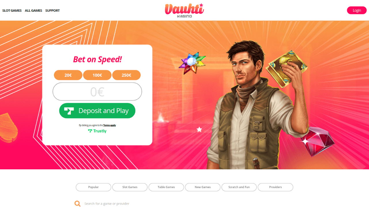 The Beginner's Guide to Online Gambling at Vauhti Casino