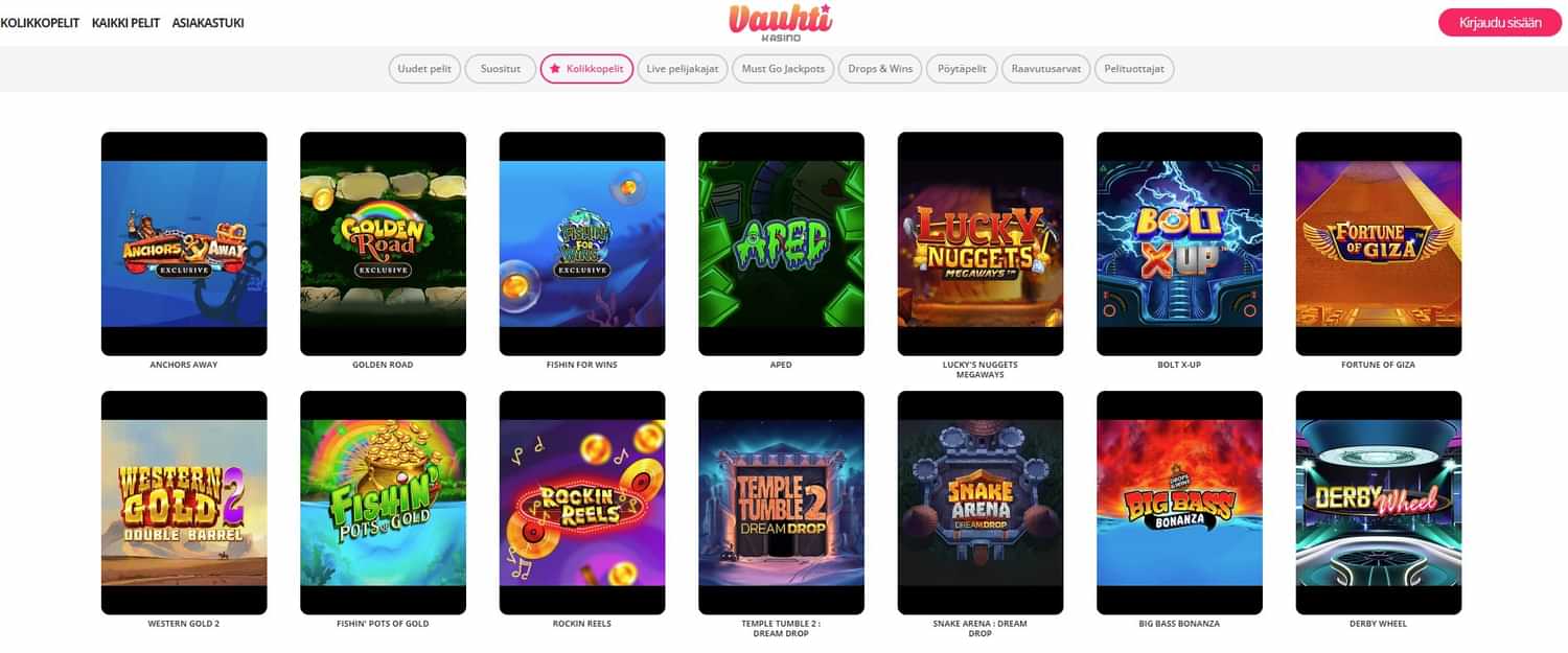 The Latest Trends in Online Casino Gaming at Vauhti Casino