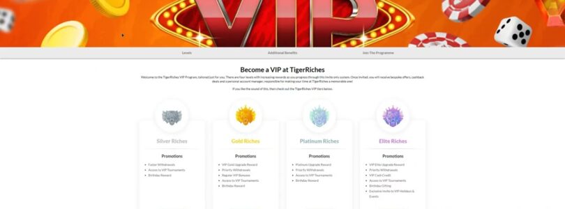 Tiger Riches Casino Online Site Video Review