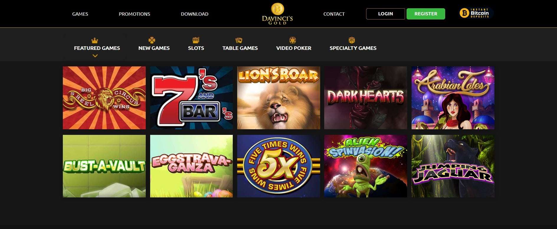 Exploring the Different Payment Methods Available at Davinci's Gold Casino Online