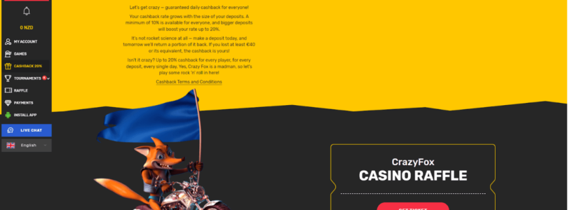 Exploring the Exciting Game Selection at Crazy Fox Casino Online