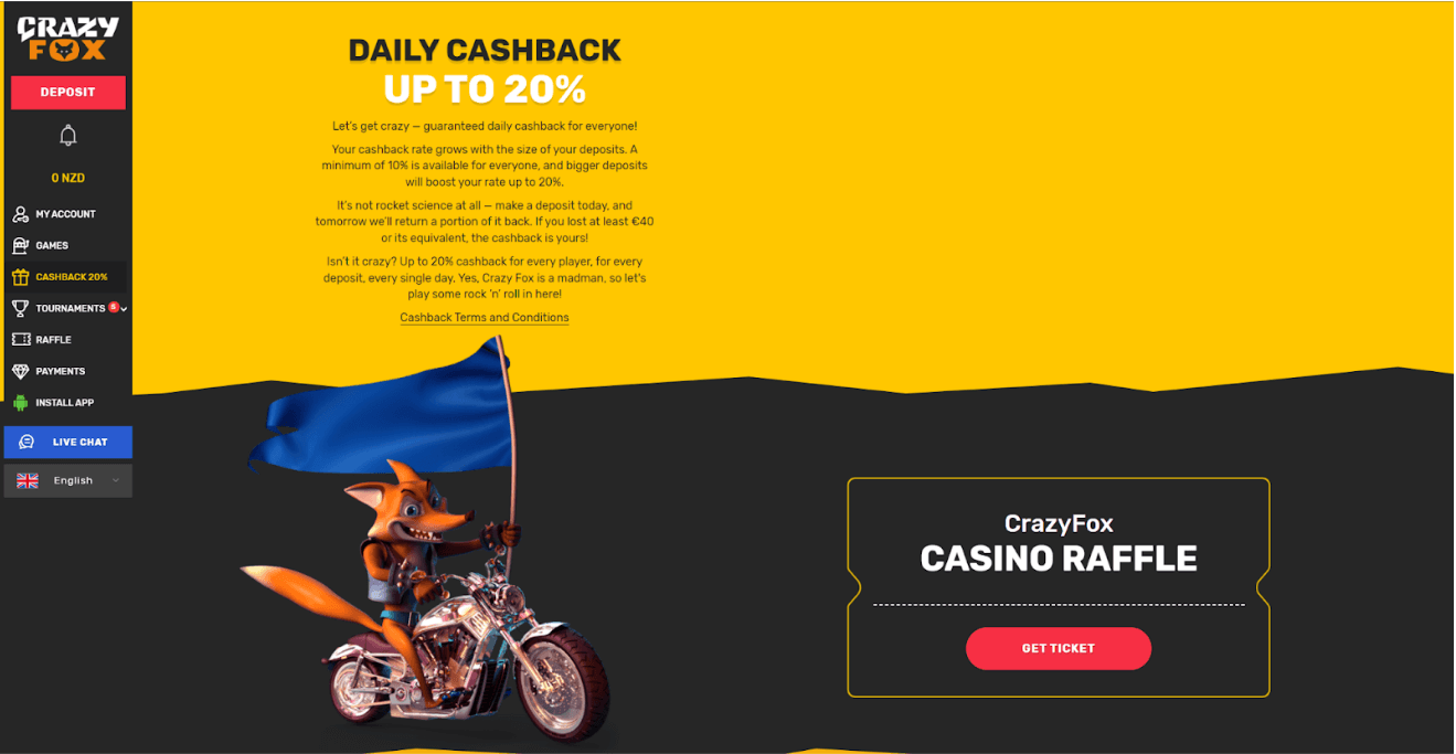 Exploring the Exciting Game Selection at Crazy Fox Casino Online