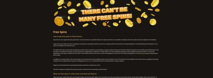Play Fortuna Casino Online Site Video Review