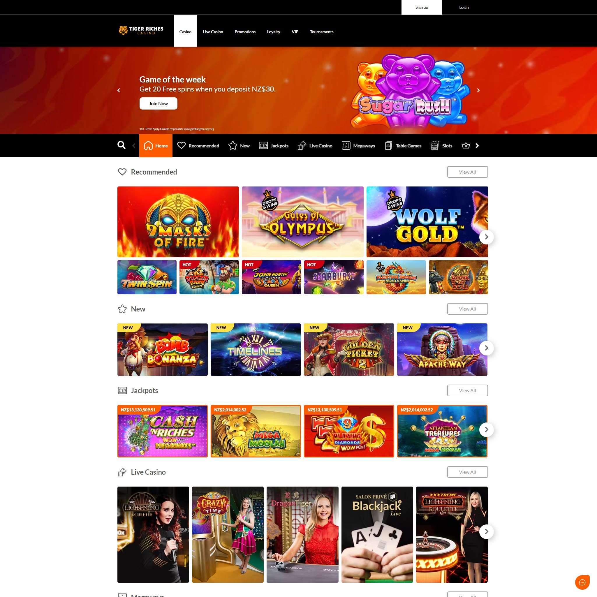 The History and Evolution of Tiger Riches Casino Online