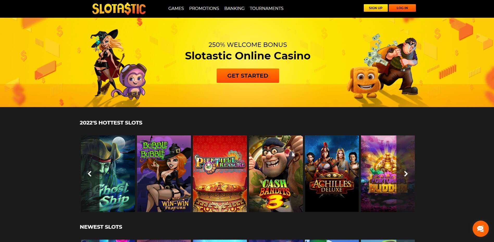 The Top 10 Slot Games at Slotastic Casino Online