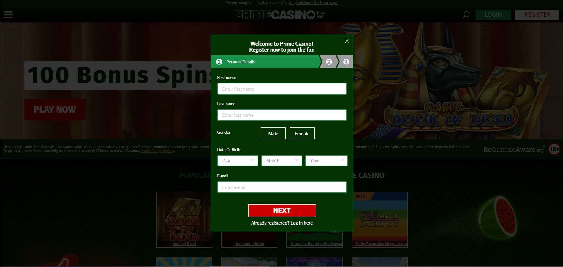 A Beginner's Guide to Playing Table Games at Prime Casino Online