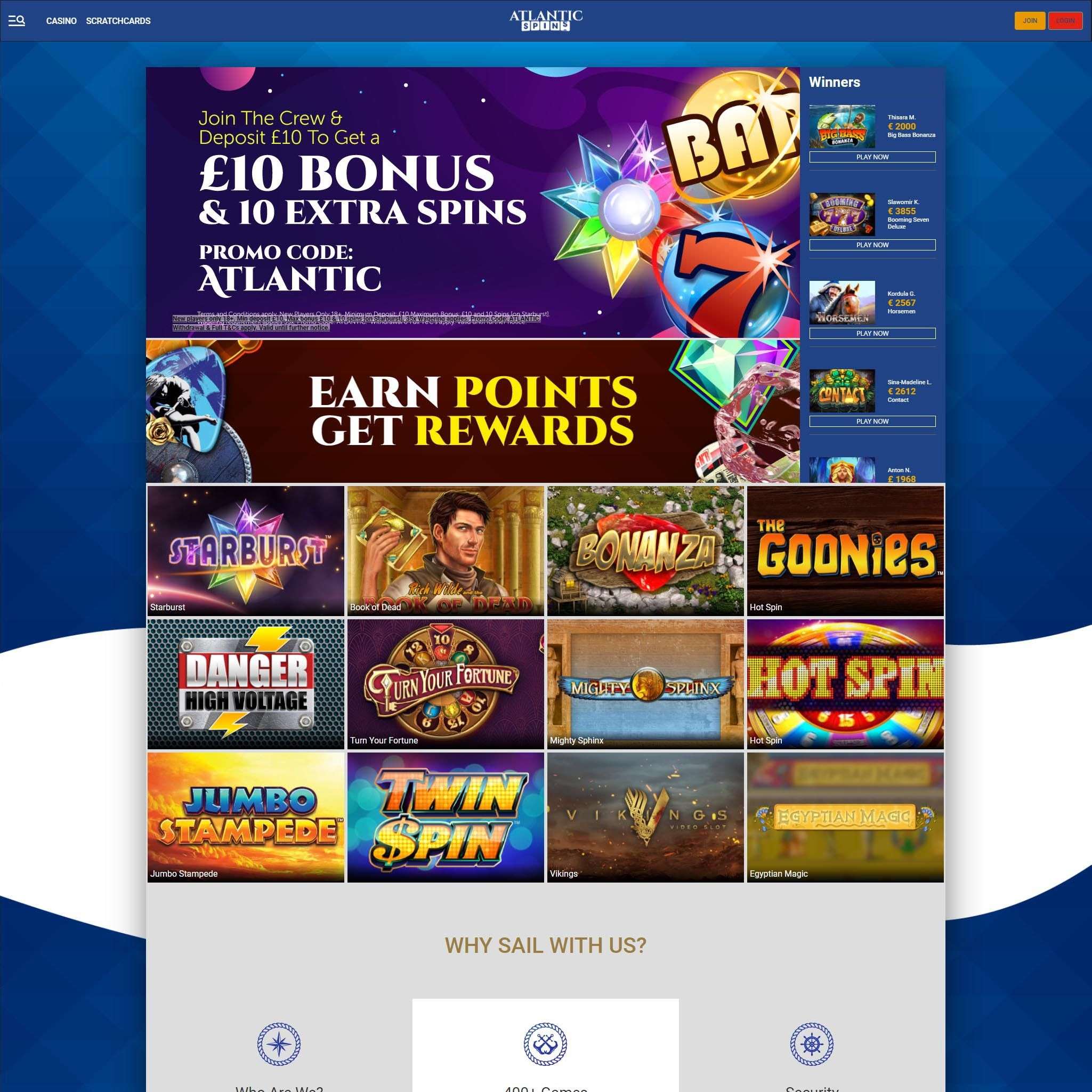 Best online casino information