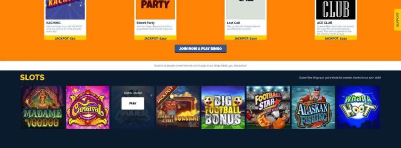 Queen Bee Bingo Casino Online Site Video Review