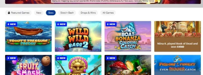 The Best Slot Games to Play at Atlantic Spins Casino Online