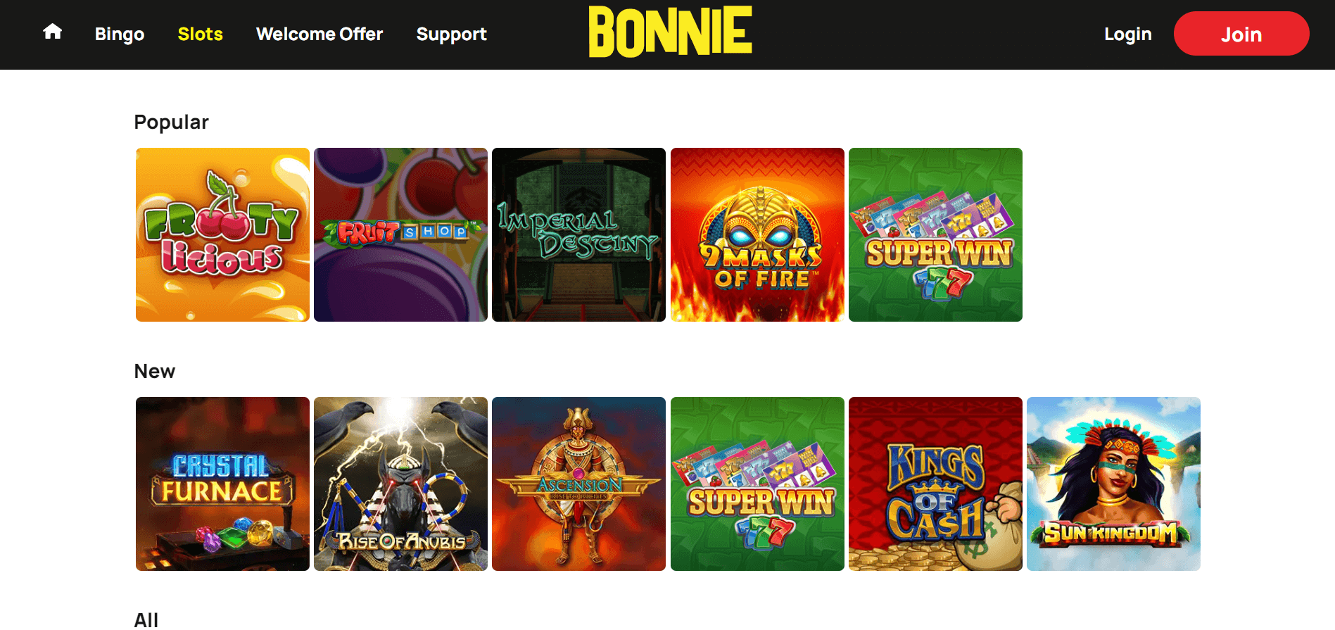 The History and Evolution of Bonnie Bingo Casino Online