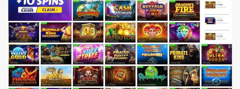 The Top 10 Slot Games to Play at Kaiser Slots Casino Online