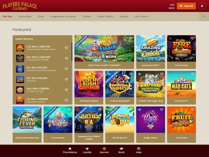 The VIP Program and Perks Offered at Players Palace Casino Online