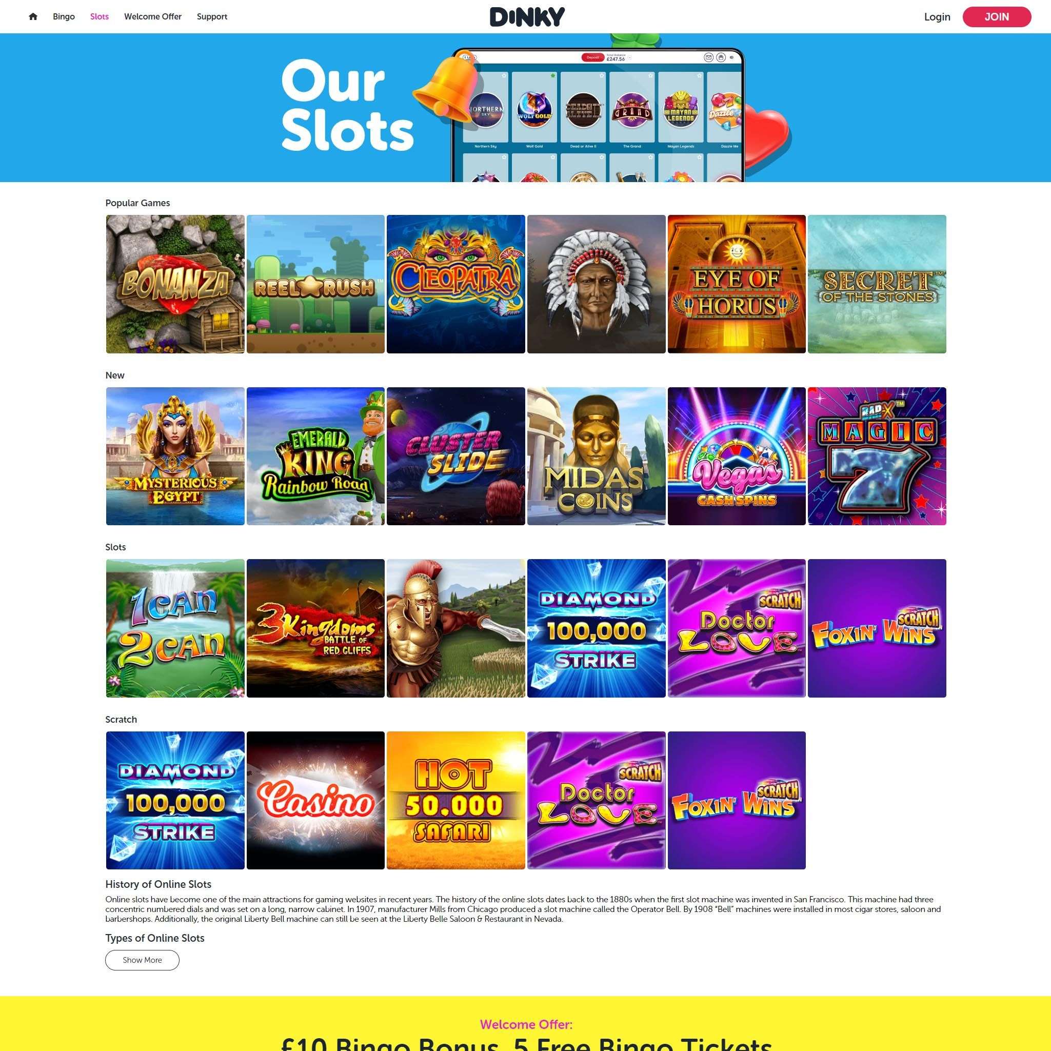 Tips and Strategies for Winning Big at Dinky Bingo Casino Online