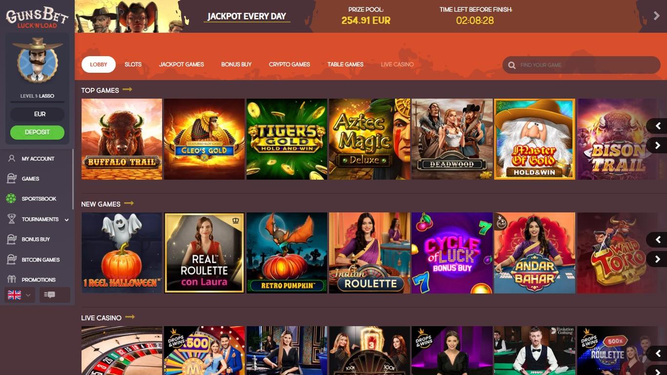 A Day in the Life of a GunsBet Casino Online Player