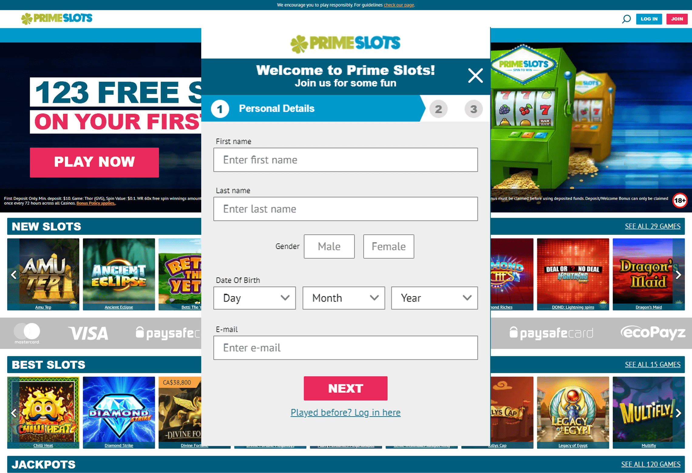 Exploring the Exciting Features of Prime Slots Casino Online