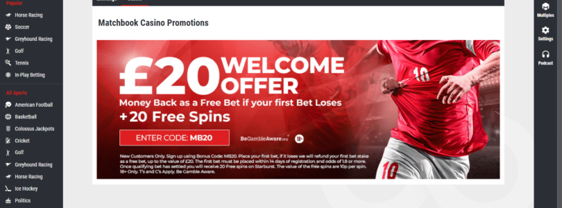 Exploring the Live Casino Experience at Matchbook Casino Online