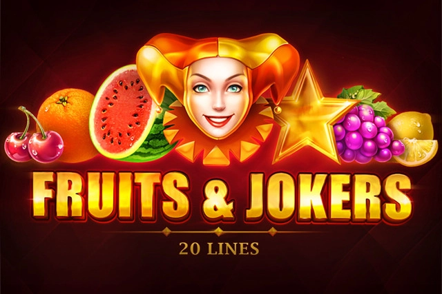 Fruits & Jokers: 20 Lines